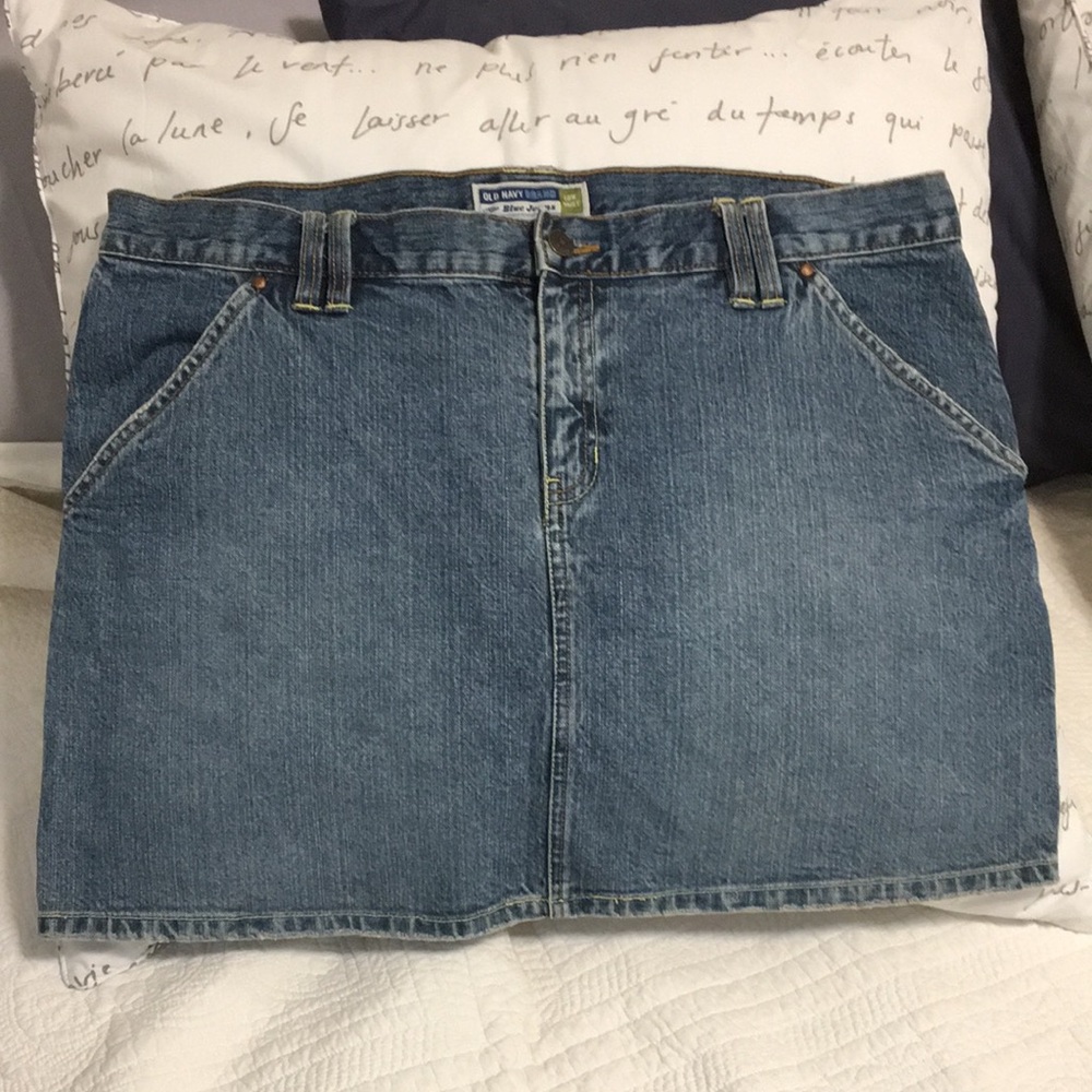 Denim Blue Skirt
